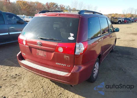 2008 Toyota Sienna Le from USA, damaged, VIN 5TDZK23C08S186067
